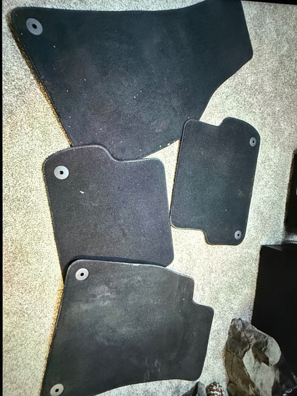 Audi B7 Set of Black Car Floor Mats